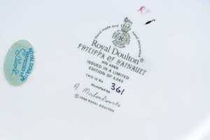 Royal Doulton Philippa of Hainault porcelain figure - 4