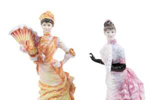 Two Royal Doulton limited edition Tissot painting porcelain figures - 2