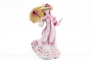 Set of four Royal Doulton Four Seasons porcelain figures - 4