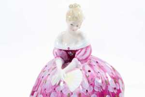 Royal Doulton 'Victoria' porcelain lady figure - 2
