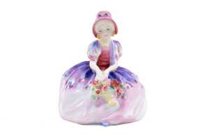 Three Royal Doulton porcelain lady figures - 4