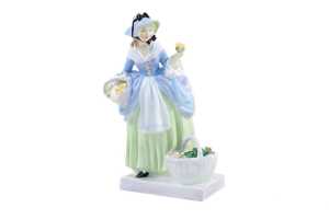 Three Royal Doulton porcelain lady figures - 2