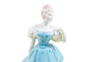 Two Royal Doulton porcelain lady figures - 4