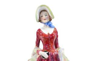 Two Royal Doulton porcelain lady figures - 4