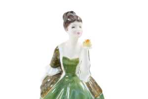Two Royal Doulton porcelain lady figures - 4