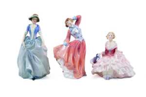 Three Royal Doulton porcelain figures