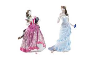 Two English opera character limited edition porcelain figures