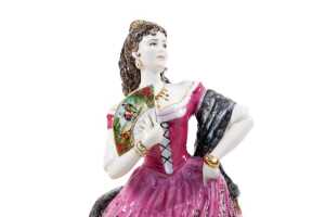 Two English opera character limited edition porcelain figures - 2