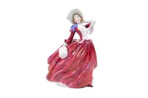 Three Royal Doulton porcelain lady figures - 3
