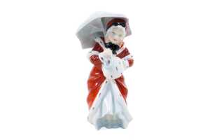Three Royal Doulton porcelain lady figures - 4