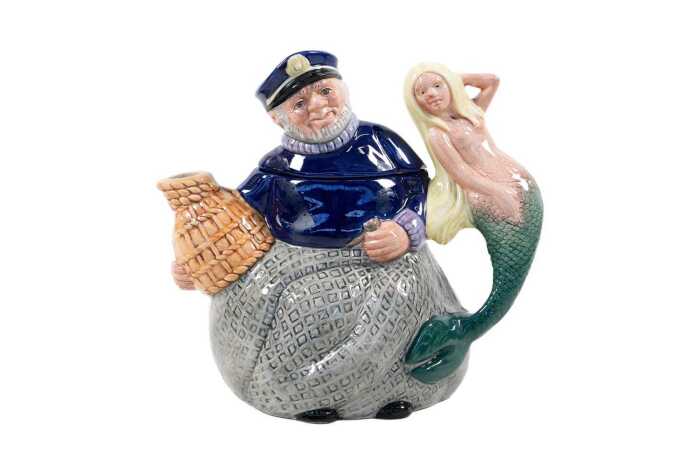 Royal Doulton Old Salt porcelain character teapot