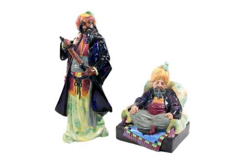 Two Royal Doulton porcelain figures