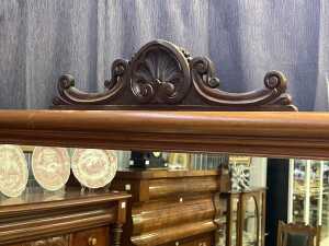 Victorian mahogany breakfront sideboard - 6
