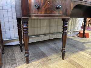 Regency flame mahogany sideboard - 6