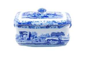 Spode 'Italian' porcelain bread bin