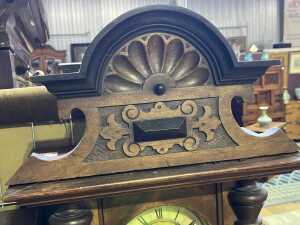 Antique Viennese style wall clock - 4