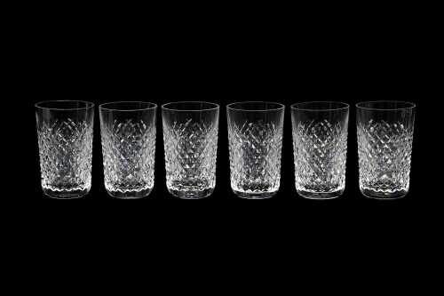 Waterford 'Alana' set of six crystal 10oz tumblers