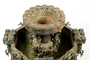 Chinese Warring States-style bronze Zun-Pan - 2