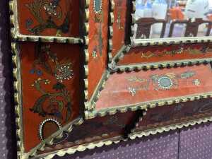Wall mirror with Verre Eglomise frame - 2
