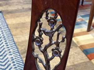 Chinese rosewood nine piece dining suite - 6