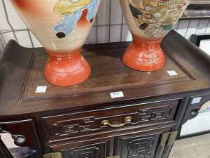 Chinese rosewood altar cabinet - 4