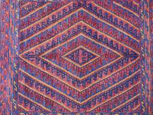 Afghan Mashwani hand knotted wool rug - 2