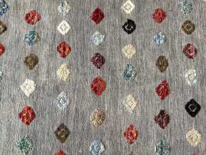 Afghan Berjesta Kilim hand knotted rug - 2