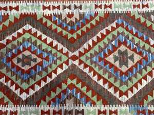Afghan Kilim hand knotted rug - 2
