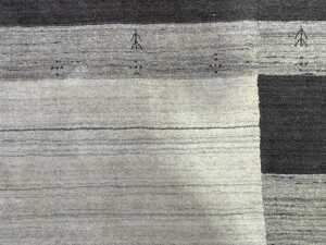 Persian Gabbeh hand knotted rug - 2