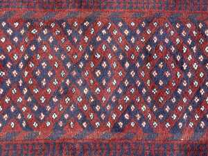 Afghan Mashwani hand knotted runner - 2