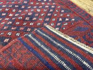 Afghan Mashwani hand knotted runner - 4