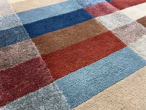Contemporary power loom woolrug - 3
