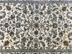 Persian Silk inlaid Nain rug - 2