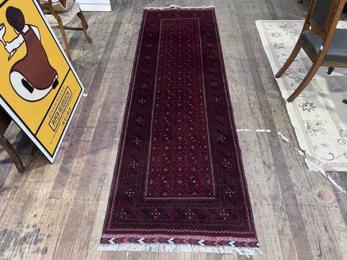 Afghan Khal Mohammadi hand knotted runner