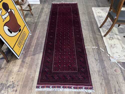 Afghan Khal Mohammadi hand knotted runner