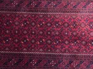 Afghan Khal Mohammadi hand knotted runner - 2