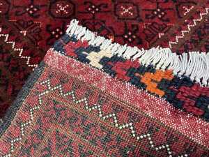 Afghan Khal Mohammadi hand knotted runner - 4