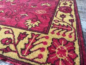 Persian Hamadan hand knotted rug - 3