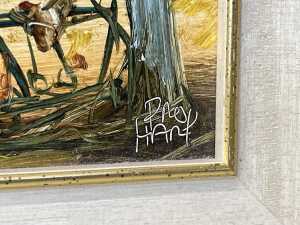 Kevin Charles "Pro" Hart (1928-2006), The Horseman. Oil painting on board - 3