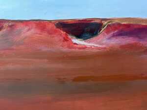 Donald Ramsay (1957-), Evening, Utju Kakarara, 1988. Oil painting on canvas - 2
