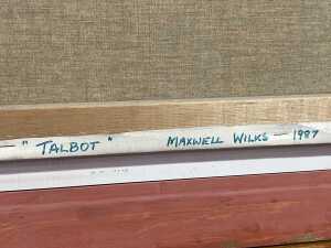 Maxwell J. Wilks (1944-), Talbot, 1987. Oil painting on canvas - 4