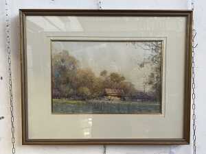 Joseph Zbukvic (1952-), A Sunny Corner, 1994. Watercolour painting on paper - 2