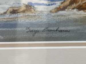 Gaye Bonham (1942-) Pt. Lonsdale. Watercolour painting on paper - 3
