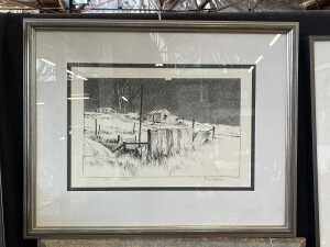 Kenneth Jack (1924-2006), Guralia (W.A.), A/P. Lithographic print on paper - 2