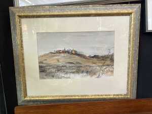 Kenneth Jack (1924-2006), Yellingbo, Vic, 1969. Watercolour, pastel and charcoal on paper - 2