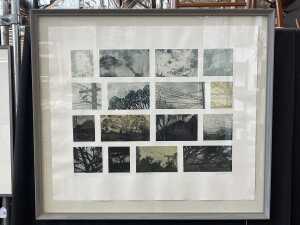 Robyn Rayner, Home Before Dark, 2012, 14/25. Drypoint etchings on paper
