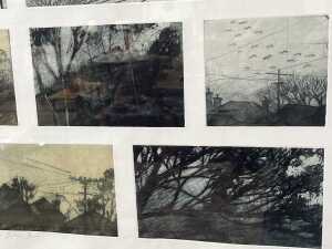 Robyn Rayner, Home Before Dark, 2012, 14/25. Drypoint etchings on paper - 4