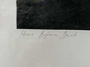 Robyn Rayner, Home Before Dark, 2012, 14/25. Drypoint etchings on paper - 6
