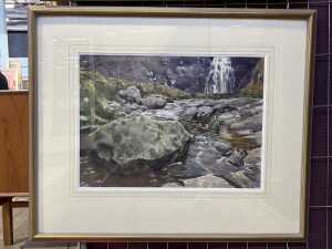 Charles Bush (1919-1989), At Sheoak Falls, c. 1985. Watercolour painting on paper - 2