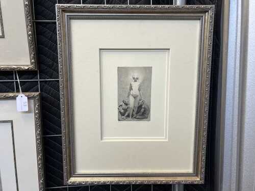 After Norman Lindsay (1879-1969), Creative Effort. Facsimile print on paper
